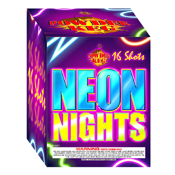 Neon Nights 200 gram firework